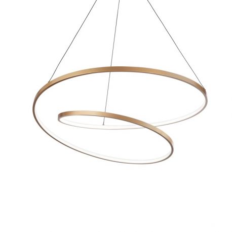 Pendule, Lustre suspendate - Lustra LED suspendata design circular Oz sp d60 on-off 2700k alama