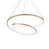 Lustra LED suspendata design circular Oz sp d60 on-off 2700k alama