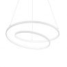 Lustra LED suspendata design circular Oz sp d60 on-off 4000k alba