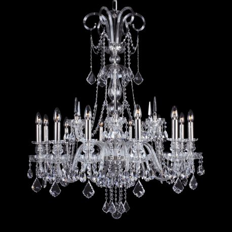 Lustre Cristal Bohemia - Lustra 12 brate cristal Bohemia L11 898/12/1-A, 2