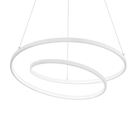 Pendule, Lustre suspendate - Lustra LED suspendata design circular Oz sp d80 on-off 2700k alba