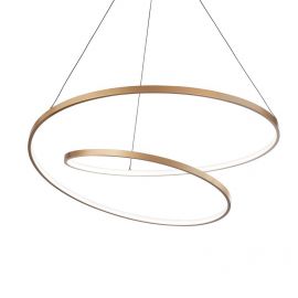 Pendule, Lustre suspendate - Lustra LED suspendata design circular Oz sp d80 on-off 2700k alama
