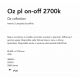 Lustre aplicate - Lustra LED aplicata design circular Oz pl d60 on-off 2700k negru