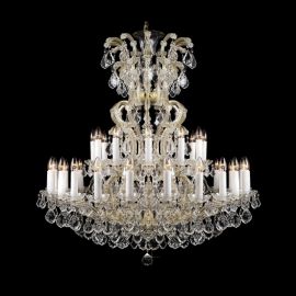 Lustra Maria Theresa cu 37 brate, cristal Bohemia L14 304/37/2