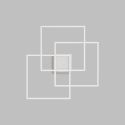 Lustra LED aplicata design geometric Frame PL quadrato 2700k