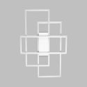 Lustra LED aplicata design geometric Frame PL rettangolo 2700k