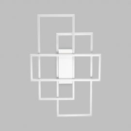 Lustre aplicate - Lustra LED aplicata design geometric Frame PL rettangolo 2700k