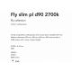 Plafoniere - Plafoniera LED XXL moderna Fly slim pl d90 2700k