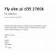 Plafoniere - Plafoniera LED moderna Fly slim pl d35 2700k