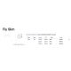 Plafoniere - Plafoniera LED moderna Fly slim pl d35 2700k