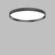 Plafoniere - Plafoniera LED moderna Fly pl d60 2700k negru