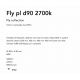 Plafoniere - Plafoniera LED XXL moderna Fly pl d90 2700k alba