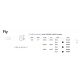 Plafoniere - Plafoniera LED moderna Fly pl d35 2700k alba