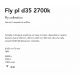 Plafoniere - Plafoniera LED moderna Fly pl d35 2700k negru