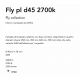 Plafoniere - Plafoniera LED moderna Fly pl d45 2700k alba