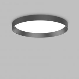 Plafoniere - Plafoniera LED moderna Fly pl d45 2700k negru