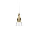 Lustra/Pendul design decorativ Cono sp1 alama