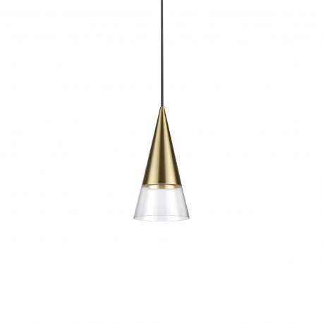 Pendule, Lustre suspendate - Lustra/Pendul design decorativ Cono sp1 alama