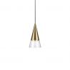 Lustra/Pendul design decorativ Cono sp1 alama
