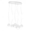 Lustra suspendata design decorativ Mapa opal sp5