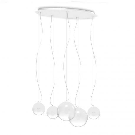 Pendule, Lustre suspendate - Lustra suspendata design decorativ Mapa opal sp5