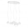 Lustra suspendata design decorativ Mapa opal sp5