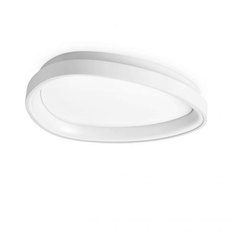 Plafoniere - Plafoniera LED design circular Gemini pl d042 on-off 2700k alb