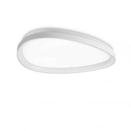 Plafoniere - Plafoniera LED design circular Gemini pl d061 on-off 2700k alb