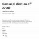 Plafoniere - Plafoniera LED design circular Gemini pl d061 on-off 2700k alb
