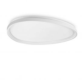 Plafoniere - Plafoniera LED design circular Gemini pl d081 on-off 2700k alb