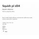 Plafoniere - Plafoniera LED Squish pl d34
