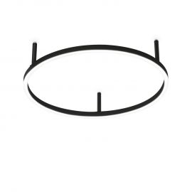 Lustra LED design geometric Oracle slim pl d050 round 2700k on-off negru