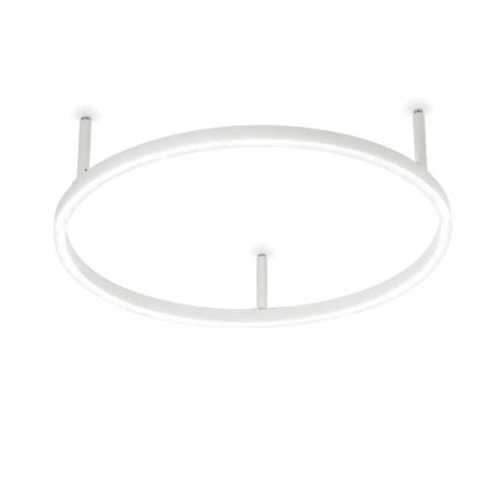 Lustre aplicate - Lustra LED design geometric Oracle slim pl d050 round 4000k on-off alba