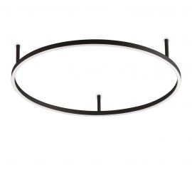 Lustra LED design geometric Oracle slim pl d070 round 2700k on-off negru