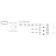 Lustre aplicate - Lustra LED design geometric Oracle slim pl d070 round 2700k on-off negru