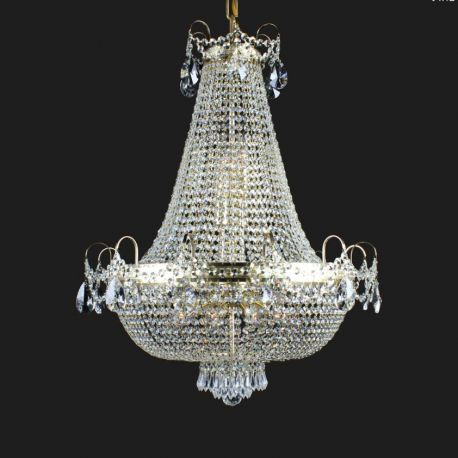 Lustre Cristal Bohemia - Lustra Imperial cristal Bohemia diametru 60cm