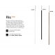 Pendule, Lustre suspendate - Pendul LED stil minimalist Filo sp1 2700k alb