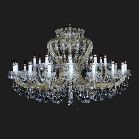 Lustre Cristal Bohemia - Candelabru Maria Theresa cu 30 brate, cristal Bohemia L14 006/30/1, F 2 floor
