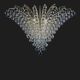 Plafoniere Cristal Bohemia - Plafoniera cristal Bohemia diametru 100cm, L17 555/18/4