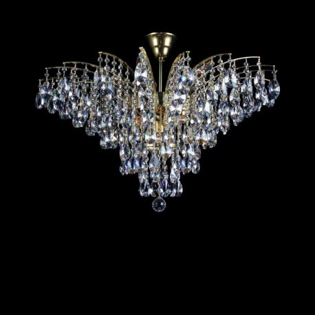 Plafoniere Cristal Bohemia - Plafoniera cristal Bohemia diametru 72cm, L17 555/11/1-A