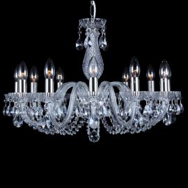 Lustre Cristal Bohemia - Lustra cu 12 brate, cristal Bohemia L11 006/12/1-A, F 1 floor