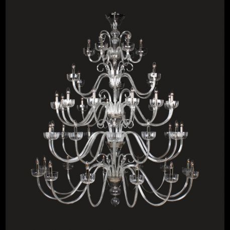 Lustre Cristal Bohemia - Lustra XXXL 48 brate eleganta design LUX, L11 901/48/0