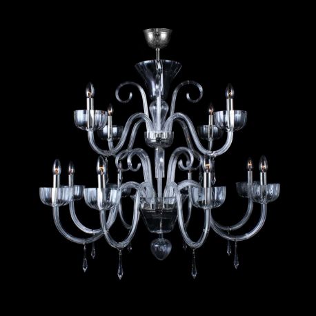 Lustre Cristal Bohemia - Lustra 12 brate cristal Bohemia, L11 901/12/3-H, F 2 floor