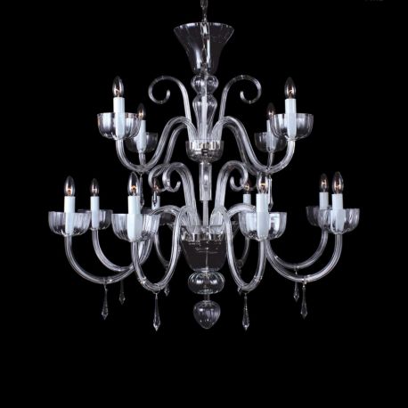 Lustre Cristal Bohemia - Lustra 12 brate cristal Bohemia, L11 901/12/3-H, F 2 floor