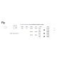 Plafoniere - Plafoniera LED moderna Fly pl d35 4000k negru