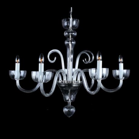 Lustre Cristal Bohemia - Lustra 5 brate eleganta design LUX, L11 901/05/0