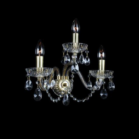 Aplice Cristal Bohemia - Aplica cristal Bohemia cu 3 brate, N21 006/03/1-A
