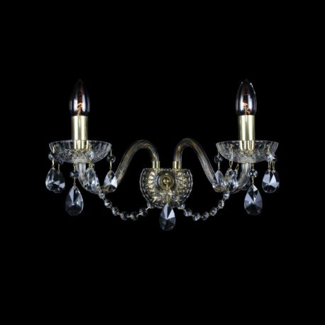 Aplice Cristal Bohemia - Aplica cristal Bohemia cu 2 brate, N21 006/02/1-A