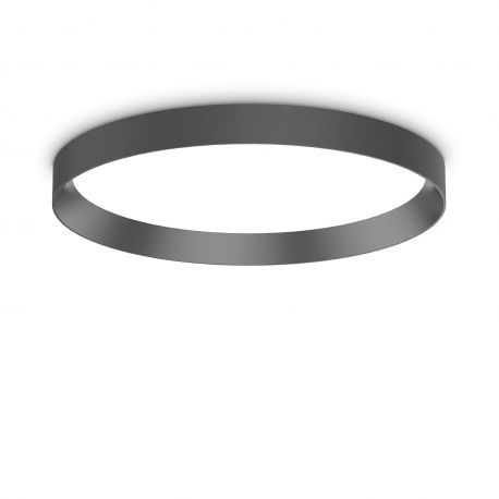 Plafoniere - Plafoniera LED moderna Fly pl d45 4000k negru