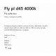 Plafoniere - Plafoniera LED moderna Fly pl d45 4000k negru